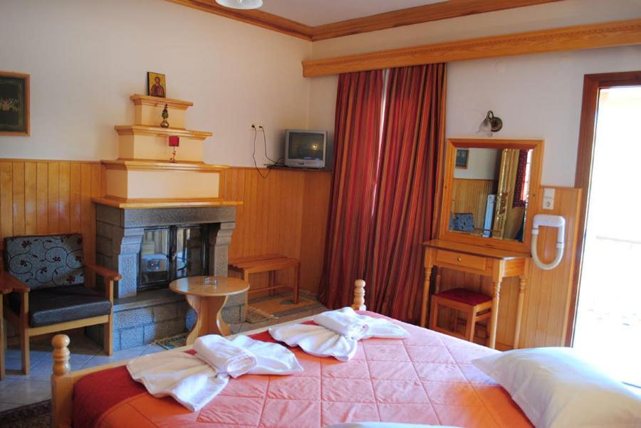 Asteri Metsovou Otel Oda fotoğraf